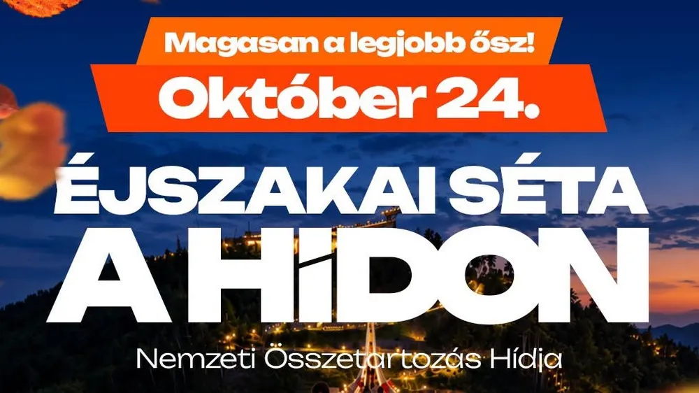 ÉJSZAKAI SÉTA A HÍDON